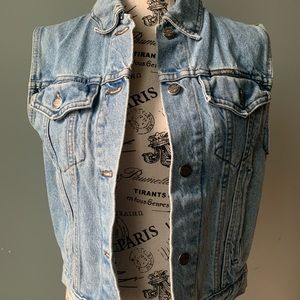 Harley Davidson Sleeveless Denim Vest